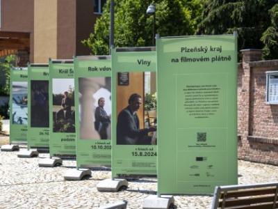 Výstava Plzeňský kraj na filmovém plátně zahajuje třetí sezonu Výstava Plzeňský kraj na filmovém plátně zahajuje třetí sezonu